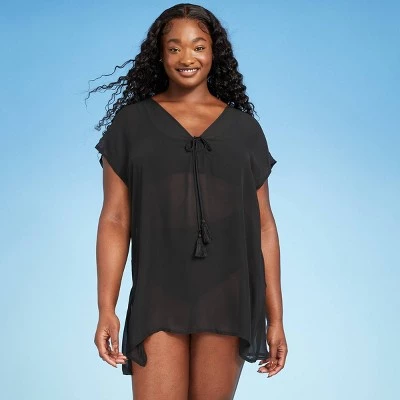 Best Sale 🎉 Women's Tie-Front Cover Up dress 👗 - Kona Sol™ Multicolored 🤩 4 Best Sale 🎉 Women's Tie-Front Cover Up dress 👗 - Kona Sol™ Multicolored 🤩 - Image 2