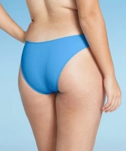 Cheap 🤩 Juniors' Ribbed Cheeky High Leg Bikini Bottom - Xhilaration™ Coral Pink 🎉 -Swimsuits Official Site unnamed file 647