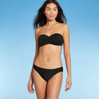 Best Pirce 🛒 Women's Classic High Coverage Hipster Bikini Bottom - Kona Sol™ Oxford Blue 🔥 4 Best Pirce 🛒 Women's Classic High Coverage Hipster Bikini Bottom - Kona Sol™ Oxford Blue 🔥 - Image 2