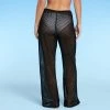 Flash Sale 🧨 Women's Crochet Lurex Cover Up Pants - Shade & Shore™ Black 🧨 -Swimsuits Official Site unnamed file 6512