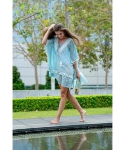 Top 10 ⭐ Shiraleah Blue Lana Swimsuit Coverup ⌛