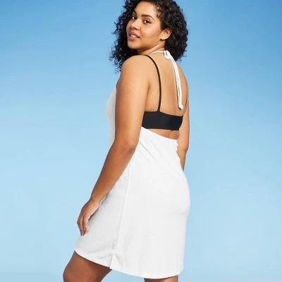 Cheap 🛒 Juniors' Terry Halter Cover Up Dress 👗 - Xhilaration™ Green 🔔 5 Cheap 🛒 Juniors' Terry Halter Cover Up Dress 👗 - Xhilaration™ Green 🔔 - Image 3