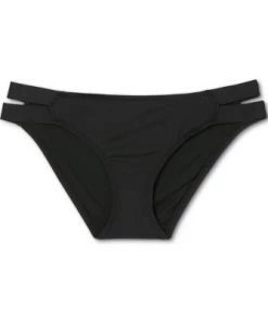 Deals 👍 Women's Double Tab Hipster Bikini Bottom - Kona Sol™ Black 🔥 -Swimsuits Official Site unnamed file 660