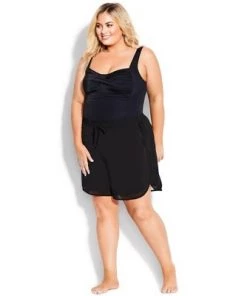 New 🎉 AVENUE | Longline Board Short - black 😀 -Swimsuits Official Site unnamed file 6626