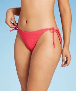 Wholesale 🔔 Juniors' Ribbed String Bikini Bottom - Xhilaration™ Black ⌛ -Swimsuits Official Site unnamed file 670