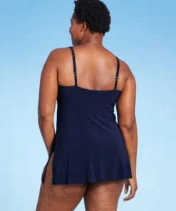 Buy ✔️ Women's Side Slit Swim Dress 👗 - Aqua Green® Navy 🎁 9 Buy ✔️ Women's Side Slit Swim Dress 👗 - Aqua Green® Navy 🎁 -Swimsuits Official Site unnamed file 6718