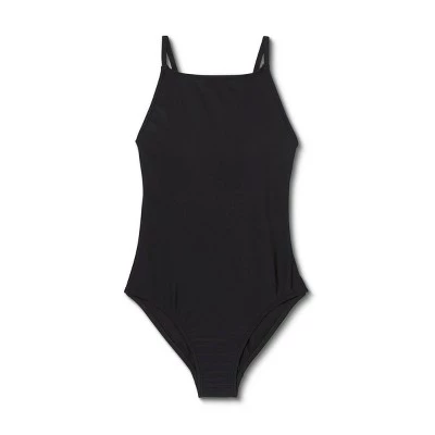Brand new 😀 Women's High Neck One Piece Swimsuit - Kona Sol™ Black 🔥 6 Brand new 😀 Women's High Neck One Piece Swimsuit - Kona Sol™ Black 🔥 - Image 4