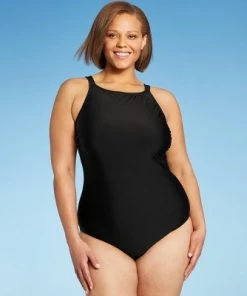 Brand new 😀 Women's High Neck One Piece Swimsuit - Kona Sol™ Black 🔥 34 Brand new 😀 Women's High Neck One Piece Swimsuit - Kona Sol™ Black 🔥 -Swimsuits Official Site unnamed file 6736