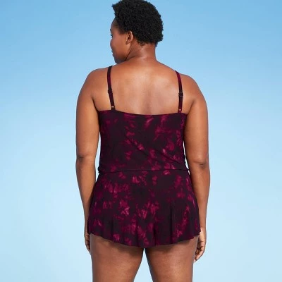 Hot Sale ✨ Women's High Neck Swim Romper with Pockets - Aqua Green® Red 🛒 5 Hot Sale ✨ Women's High Neck Swim Romper with Pockets - Aqua Green® Red 🛒 - Image 3