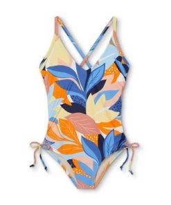 Buy 😍 Women's Side-Cinch High Leg Medium Coverage One Piece Swimsuit - Kona Sol™ Multi ❤️ -Swimsuits Official Site unnamed file 6919