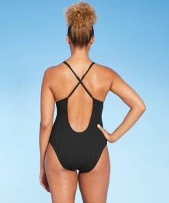 Cheapest ✨ Women's Ribbed Plunge Front V-Wire One Piece Swimsuit - Shade & Shore™ Dark Green 🔔 9 Cheapest ✨ Women's Ribbed Plunge Front V-Wire One Piece Swimsuit - Shade & Shore™ Dark Green 🔔 -Swimsuits Official Site unnamed file 6934