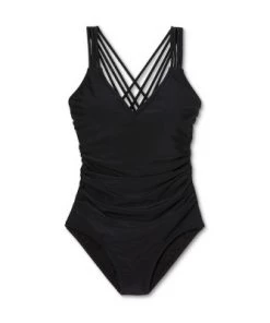 Flash Sale 👏 Women's Strappy Back High Coverage One Piece Swimsuit - Kona Sol™ Animal Print 🛒 -Swimsuits Official Site unnamed file 7035