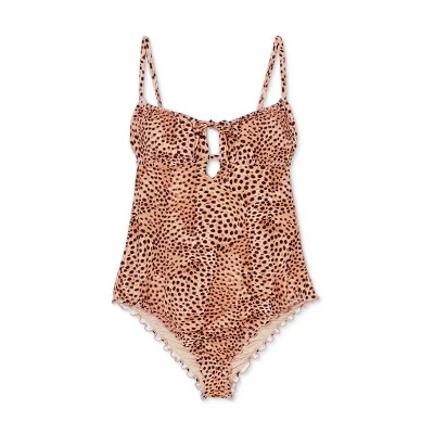 Best Pirce 🔥 Women's Tunnel Keyhole One Piece Swimsuit - Shade & Shore™ Black 😍 6 Best Pirce 🔥 Women's Tunnel Keyhole One Piece Swimsuit - Shade & Shore™ Black 😍 - Image 4