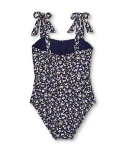 Buy ✔️ Women's Seamed Shoulder Tie One Piece Swimsuit - Sea Angel Purple 🔥 -Swimsuits Official Site unnamed file 7117