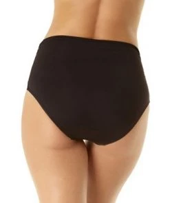 Outlet 🎁 Anne Cole - Women's Convertible High Waist Shirred Swim Bottom 👍