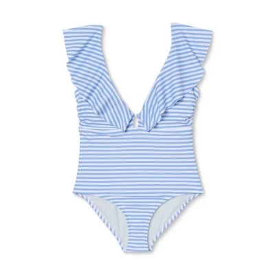 Brand new ⭐ Women's Ruffle Medium Coverage One Piece Swimsuit - Kona Sol™ Cream Blush 🛒 6 Brand new ⭐ Women's Ruffle Medium Coverage One Piece Swimsuit - Kona Sol™ Cream Blush 🛒 - Image 4
