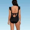 Top 10 ⌛ Women's Slimming Control Ruffle Sleeve One Piece Swimsuit - Beach Betty by Miracle Brands Black 😀 -Swimsuits Official Site unnamed file 7222