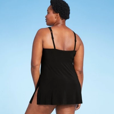 Flash Sale 💯 Women's High Neck Mesh Swim Dress 👗 - Aqua Green® Black ⌛ 5 Flash Sale 💯 Women's High Neck Mesh Swim Dress 👗 - Aqua Green® Black ⌛ - Image 3