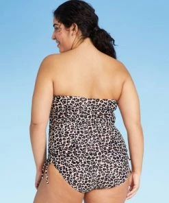 Buy 🔥 Women's Side-Tie High Coverage One Piece Swimsuit - Kona Sol™ Animal Print 🔥 -Swimsuits Official Site unnamed file 7299