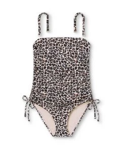 Buy 🔥 Women's Side-Tie High Coverage One Piece Swimsuit - Kona Sol™ Animal Print 🔥 -Swimsuits Official Site unnamed file 7300
