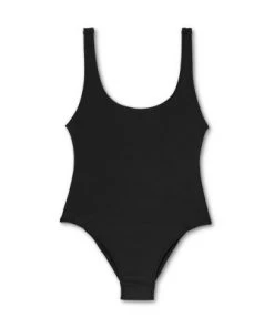 Flash Sale ✔️ Juniors' Tank Scoop One Piece Swimsuit - Xhilaration™ Black ✨ -Swimsuits Official Site unnamed file 7345