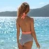 Coupon 🔔 Women's Halter One Piece Swimsuit Plunge Neck Ruched Swimwear Bathing Suit -Cupshe 👍 -Swimsuits Official Site unnamed file 7406