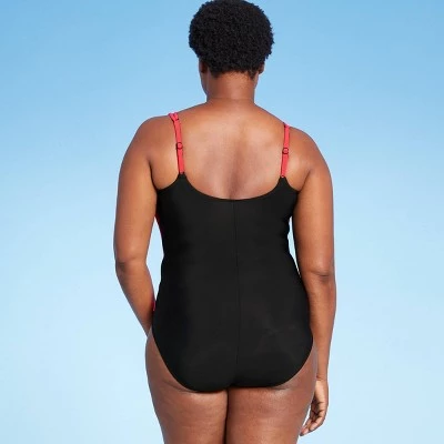 Promo 🔥 Women's High Neck Overlay One Piece Swimsuit - Aqua Green® Flamingo ✔️ 5 Promo 🔥 Women's High Neck Overlay One Piece Swimsuit - Aqua Green® Flamingo ✔️ - Image 3