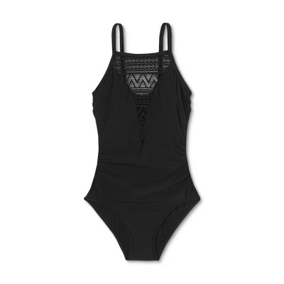 Top 10 🤩 Women's Crochet High Neck One Piece Swimsuit - Aqua Green® True Navy 🎉 6 Top 10 🤩 Women's Crochet High Neck One Piece Swimsuit - Aqua Green® True Navy 🎉 - Image 4