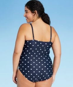Promo ✨ Women's Classic Tie-Front High Coverage One Piece Swimsuit - Kona Sol™ Navy ✔️ 14 Promo ✨ Women's Classic Tie-Front High Coverage One Piece Swimsuit - Kona Sol™ Navy ✔️ -Swimsuits Official Site unnamed file 7596
