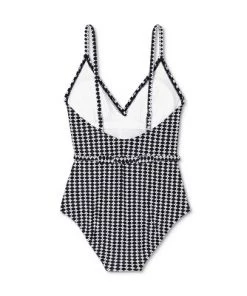 Cheapest 🎁 Women's Belted Wrap Medium Coverage One Piece Swimsuit - Kona Sol™ Black 🛒 -Swimsuits Official Site unnamed file 7628