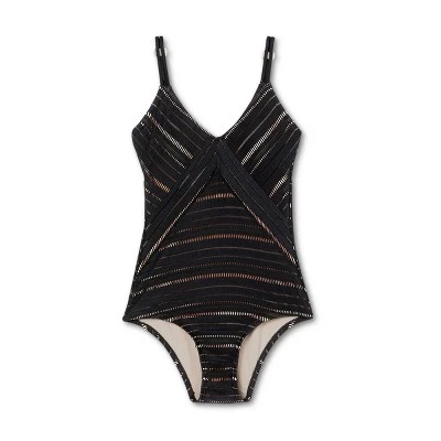 Hot Sale 👏 Women's Crochet High Coverage One Piece Swimsuit - Kona Sol™ Navy ❤️ 6 Hot Sale 👏 Women's Crochet High Coverage One Piece Swimsuit - Kona Sol™ Navy ❤️ - Image 4