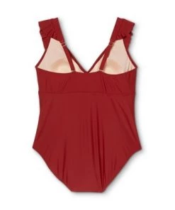 New ๐ Women's Plus Size Cap Sleeve Plunge One Piece Swimsuit - Kona Solโข Burgundy ๐ 14 New ๐ Women's Plus Size Cap Sleeve Plunge One Piece Swimsuit - Kona Solโข Burgundy ๐ -Swimsuits Official Site unnamed file 7651