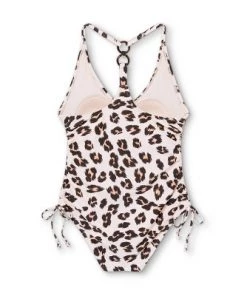 Buy 🤩 Women's Ring Back Side-Cinch High Coverage One Piece Swimsuit - Kona Sol™ Animal Print ⌛ -Swimsuits Official Site unnamed file 7739