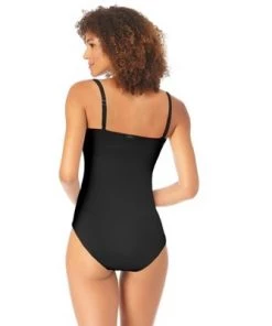 Promo ❤️ Anne Cole - Long Torso Lingerie Maillot One Piece Swimsuit 🎁