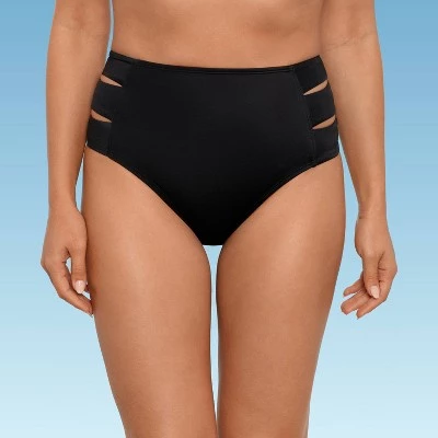 Coupon ✔️ Women's Slimming Control Side Cut Out Bikini Bottom - Beach Betty by Miracle Brands Blue 🧨 6 Coupon ✔️ Women's Slimming Control Side Cut Out Bikini Bottom - Beach Betty by Miracle Brands Blue 🧨 - Image 4