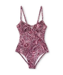 Wholesale ๐ Women's Tunneled Tie-Front Underwire Medium Coverage One Piece Swimsuit - Kona Solโข Burgundy ๐ 15 Wholesale ๐ Women's Tunneled Tie-Front Underwire Medium Coverage One Piece Swimsuit - Kona Solโข Burgundy ๐ -Swimsuits Official Site unnamed file 7845