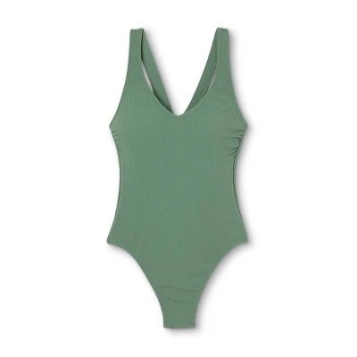 Brand new ✨ Women's Plunge One Piece Swimsuit - Sea Angel Green ❤️ 6 Brand new ✨ Women's Plunge One Piece Swimsuit - Sea Angel Green ❤️ - Image 4