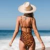 Discount 👏 Women Leopard One Piece Swimsuit Cutout V Neck Hipster Bathing Suit-Cupshe 😍 -Swimsuits Official Site unnamed file 7976