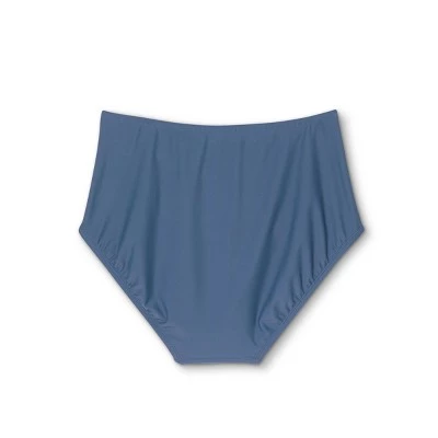 Wholesale ๐ Women's High Waist Medium Coverage Bikini Bottom - Kona Solโข Mudstone Blue ๐ 8 Wholesale ๐ Women's High Waist Medium Coverage Bikini Bottom - Kona Solโข Mudstone Blue ๐ - Image 6