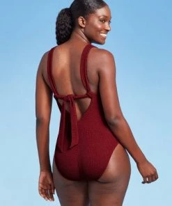 Buy ✨ Women's Pucker Square Neck Medium Coverage One Piece Swimsuit - Kona Sol™ Burgundy 👍 9 Buy ✨ Women's Pucker Square Neck Medium Coverage One Piece Swimsuit - Kona Sol™ Burgundy 👍 -Swimsuits Official Site unnamed file 8164
