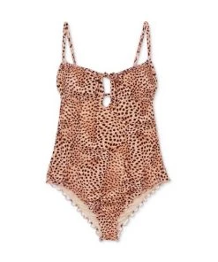 Top 10 🔔 Women's Tunnel Keyhole Tall/Long Torso One Piece Swimsuit - Shade & Shore™ Animal Print 🔥 -Swimsuits Official Site unnamed file 8207