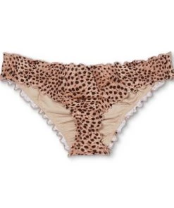 Deals 💯 Women's Ruffle Cheeky Bikini Bottom - Shade & Shore™ Light Blue ✨ -Swimsuits Official Site unnamed file 821