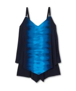 Coupon 🛒 Women's V-Front Romper with Pockets - Aqua Green® Navy 💯 -Swimsuits Official Site unnamed file 8212