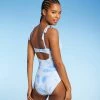 Deals 👏 Women's Double Twist One Piece Swimsuit - Sea Angel Blue ⌛ -Swimsuits Official Site unnamed file 8293