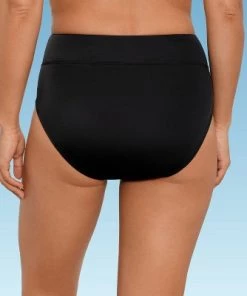 Outlet 🧨 Women's Slimming Control V Bikini Bottom - Beach Betty by Miracle Brands Black 💯 -Swimsuits Official Site unnamed file 831