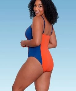 Discount 💯 Women's Slimming Control Colorblock One Piece Swimsuit - Beach Betty by Miracle Brands Orange 🧨 15 Discount 💯 Women's Slimming Control Colorblock One Piece Swimsuit - Beach Betty by Miracle Brands Orange 🧨 -Swimsuits Official Site unnamed file 8331