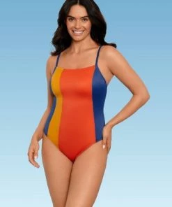 Discount 💯 Women's Slimming Control Colorblock One Piece Swimsuit - Beach Betty by Miracle Brands Orange 🧨 16 Discount 💯 Women's Slimming Control Colorblock One Piece Swimsuit - Beach Betty by Miracle Brands Orange 🧨 -Swimsuits Official Site unnamed file 8332