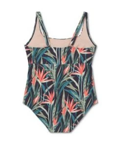 Promo ⌛ Women's Post Mastectomy Square Neck High Coverage One Piece Swimsuit - Kona Sol™ Multi 🔔 -Swimsuits Official Site unnamed file 8438