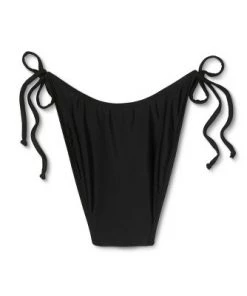 Promo ✔️ Juniors' High Leg V-String Bikini Bottom - Xhilaration™ Black ⭐ -Swimsuits Official Site unnamed file 844