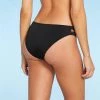 Best deal 🎉 Women's Ribbed Side-Tab Cheeky Bikini Bottom - Shade & Shore™ Black 🎁 -Swimsuits Official Site unnamed file 845